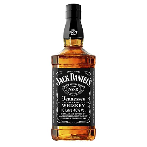 Jack Daniel’S Old No.7 Tennessee Whiskey 100Cl - Whiskey Filtrato Attraverso Il Carbone. 40% Vol