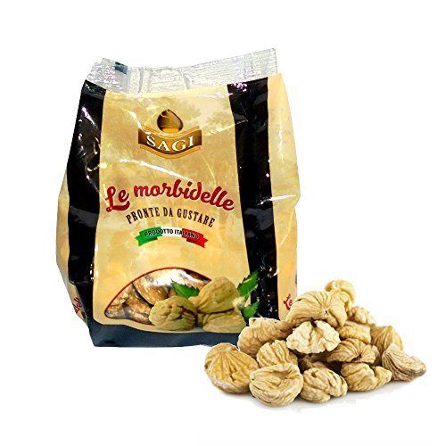 Gr 250 Castagne Secche Sgusciate Ammorbidite Al Vapore Morbidelle Mosciarelle Chestnut Castagna