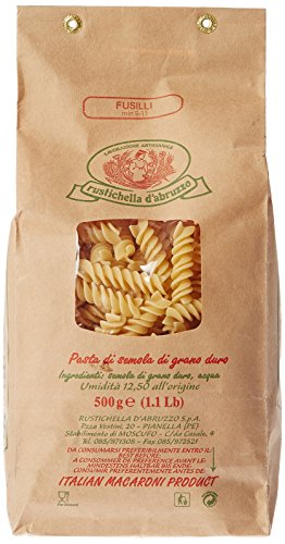 Rustichella D'Abruzzo - Rustichella D'Abruzzo - Fusilli Di Pasta Di Semola Di Gano Duro - 500Gr