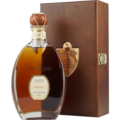 Dellavalle - Grappa Invecchiata E Affinata In Botti Sauternes 2005 0,70 Lt. + Cassa Legno