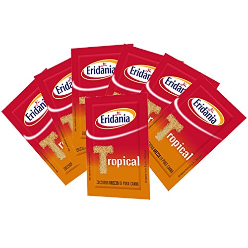 Bustine Monodose Zucchero Di Canna Eridania Tropical Cartone Da 5 Kg Sfuse Bar
