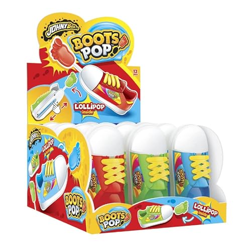 Johnybee Boots Pop Lollipop Inside 12 Pcs