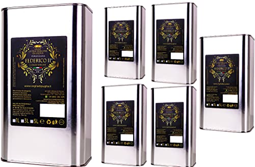 Voglia Di Puglia Olio Extravergine Di Oliva Estratto A Freddo 6 Confezioni Da 3 Litri