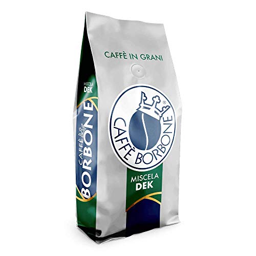 3 Kg Caffe' In Grani Borbone Qualita' Dek Decaffeinato