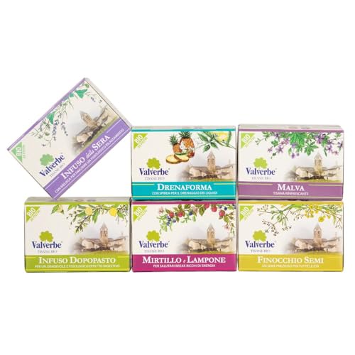 Kit Valverbe Family Time 6 Tisane Da 20 Filtri Cad