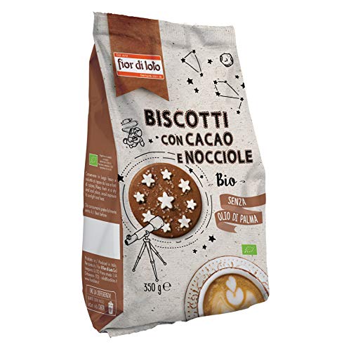 Fior Di Loto Biscotti Con Cacao E Nocciole - 30 G
