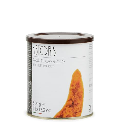 Sughi Pronti Ristoris Ragu' Di Capriolo Latta Da 800 G Sugo Pronto Made In Italy Ragù