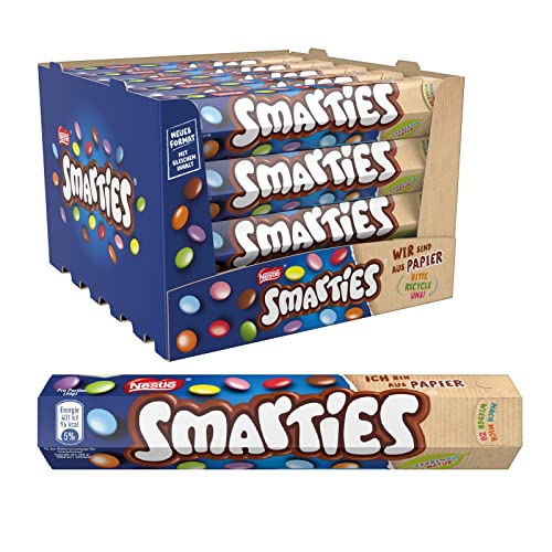 Maxi Tubo Cioccolatini Smarties Nestle 12 X 130G Cioccolata Praline Cioccolatini