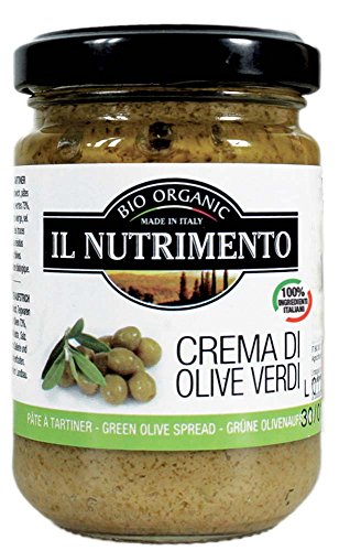 Il Nutrimento Crema Di Olive Verdi Biologica 130G