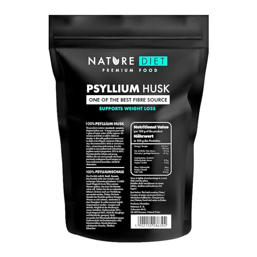 Nature Diet - Buccia Di Psillio 1000 G | Fonte Di Fibra | Digestione | Disintossicazione