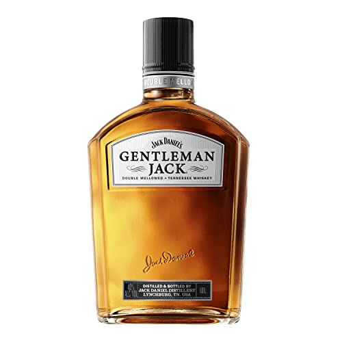 Jack Daniel’S Gentleman Jack 100Cl - Whiskey Con Doppio Filtraggio Dal Gusto Bilanciato Di Quercia. 40% Vol.