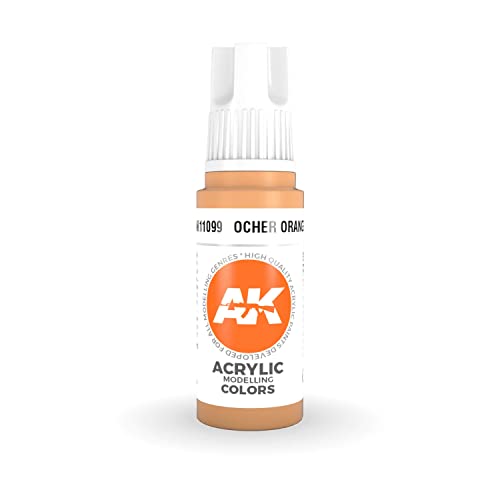 Ak Interactive 3Rd Gen Acrylic Ocher Orange 17Ml