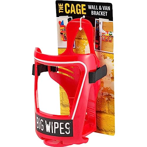 Big Wipes Bgw2421 80 Van Vasche E Supporto A Parete Wipe, Rosso