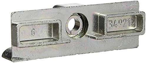 Maco Schliess Adattatore Euro Nut 6/8/4, Falz Aria 12 Mm, Argento (34921); 1 Pezzi