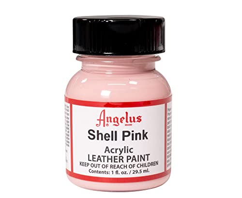 Angelus In Pelle Di Vernice 1 Oz Shell Rosa