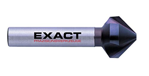 Exact 51145 - Svasatore Conico 90°, Ø 12,4 Mm, Hss, Rivestimento Tialn, Din 335C