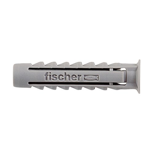 Fischer 100 Tasselli Sx, 6 X 30 Mm, Per Muro Pieno E Mattone Forato, 570006