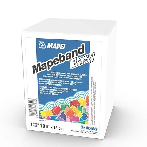 Mapeband Easy Mapei Nastro In Gomma Per Raccordi Elastici Da 1 Mt