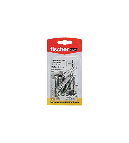 Fischer, Tasselli Universali S 8 V K Con Vite