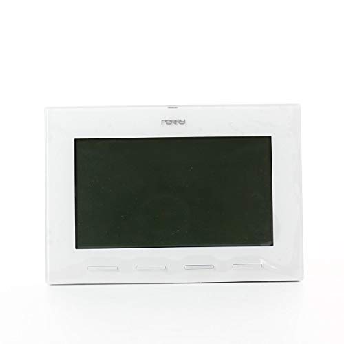 Perry 1Crcr029B Cronotermostato Da Parete, Bianco