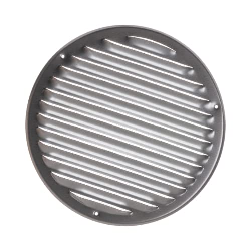 Ø 200Mm Griglia Di Ventilazione Con Zanzariera - Griglie D'Aerazione In Metallo - Acciaio Zincato