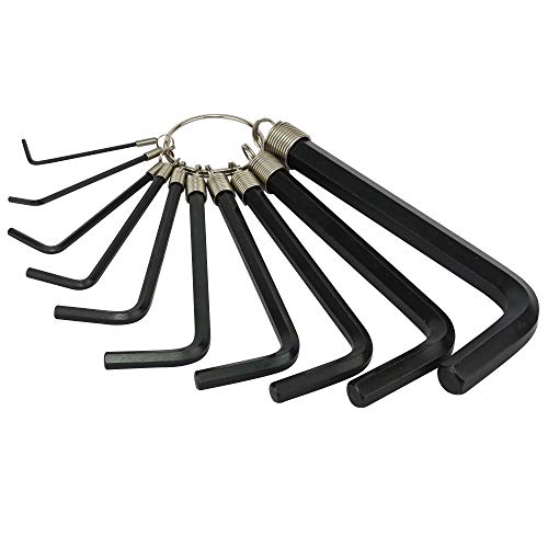 Stanley Stmt69213-8 Set 10 Chiavi A Brugola Con Anello