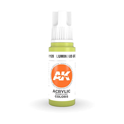 Ak Interactive 3Rd Gen Acrylic Luminous Green 17Ml