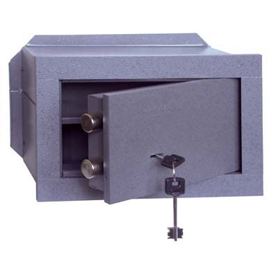 Cisa 82010.52.0, Cassaforte Muro Incasso Meccanica Chiave, 310X200X190 Mm