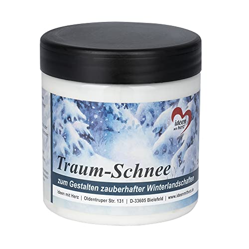 Ideen Mit Herz, Pasta Di Neve Bianca Decorativa, Per Bricolage, Neve Decorativa Artificiale, 250 Ml