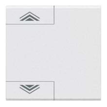 Bticino My Home - Tastiera Salita Scesa 2 Moduli Bianco