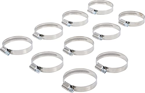 Bgs Tubo Morsetto, 40 X 60 Mm, In Acciaio Inox, 10 Pezzi, 1 Pezzi, 8095 – 40 X 60.