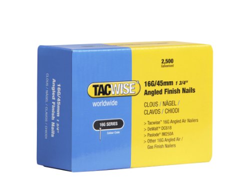 Tacwise 16G Chiodi Angolati A Stecca, Inclinati Da 45 Mm
