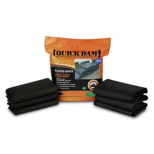Quick Dam Acqua Attivato Flood Bags 0,3 X 0,6 M, 2-Pack, Qd1224-6