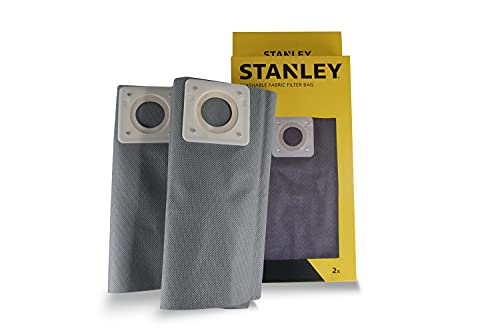 Stanley Sacchetti Filtro In Stoffa Lavabili 50 L Per Aspiratori Solidi E Liquidi