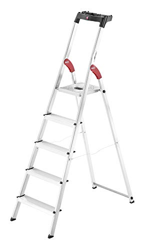 Hailo Leiter Aluminium Step 5 Art.L60