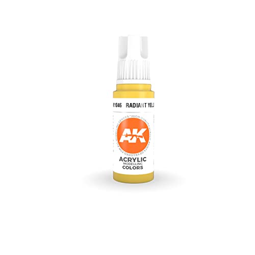 Ak Interactive 3Rd Gen Acrylic Radiant Yellow 17Ml