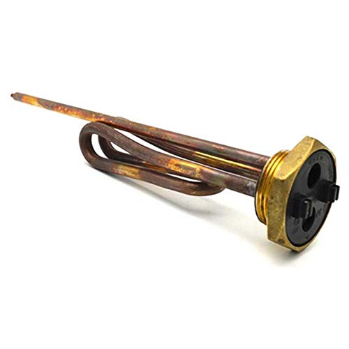 Resistenza Elettrica Ri-Curva Su Tappo W 1200 Lunghezza 165 Mm - 16,5 Cm