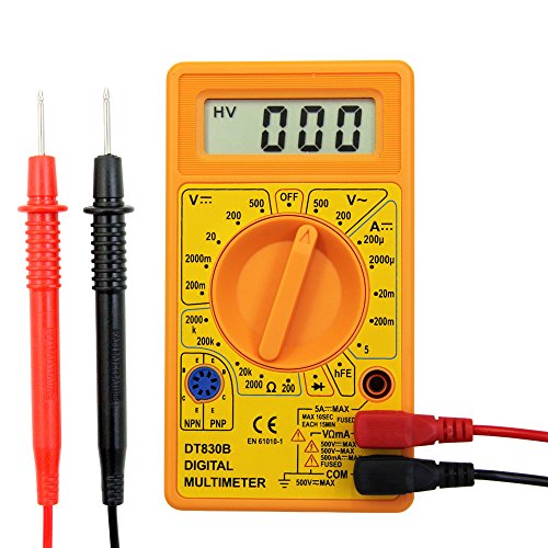 Electraline 59002 Multimetro Digitale Mini Multimetro Tester Misuratore Digitale Manual Range Test Dmm Dc Corrente Dc Ac Voltaggio Resistenza
