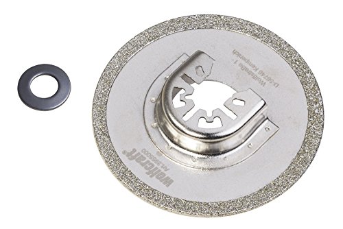 Wolfcraft Lama Multifunzione "Pro" Diamantata, Attacco Universale, 3955000