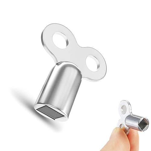 Valvola Termosifone Chiave Sfiato Termosifone,1 Pz, Chiave Quadrata,Chiave Del Radiatore, Chiave Di Spurgo Del Radiatore, Universale Per Tutti I Radia