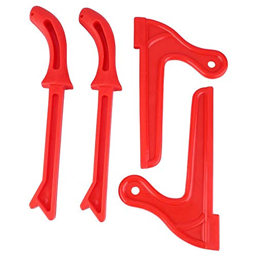 4 Pezzi Di Stick Di Plastica Accessori Per Sega Circolare A Mano Seghe A Mano Spingi Di Sicurezza Per La Lavorazione Del Legno(Red)