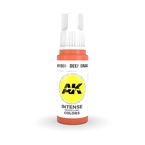 Ak Interactive 3Rd Gen Acrylic Intense Deep Orange 17Ml