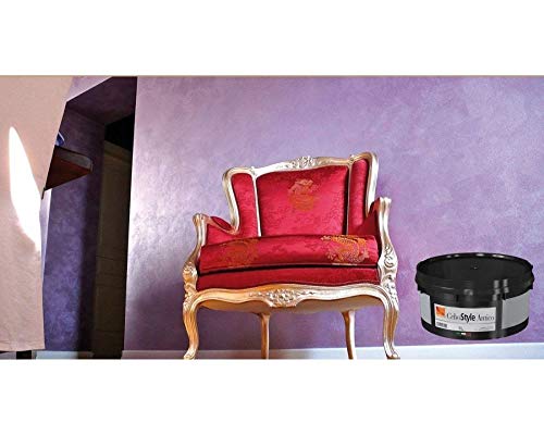Effetto Decorativo Metallizzato Cebostyle Antico Vari Colori E Formati - Lt.1, Base Silver Xl