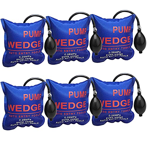 Wanyi 6 Pezzi Pompa Ad Aria Per Finestrini, Air Wedge Pump Wedge Cuscino Gonfiabile Porte Cuscino Gonfiabile Per Il Posizionamento Di Porte E Finestre
