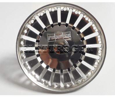1 Filtro Tappo Basket Franke Originale 1330041936 Dia 82 Perno 24 Mm Cd 03160803
