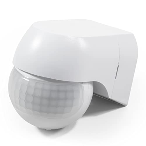Rilevatore Di Movimento A Superficie Ip44, Sensore Crepuscolare, Adatto Ai Led