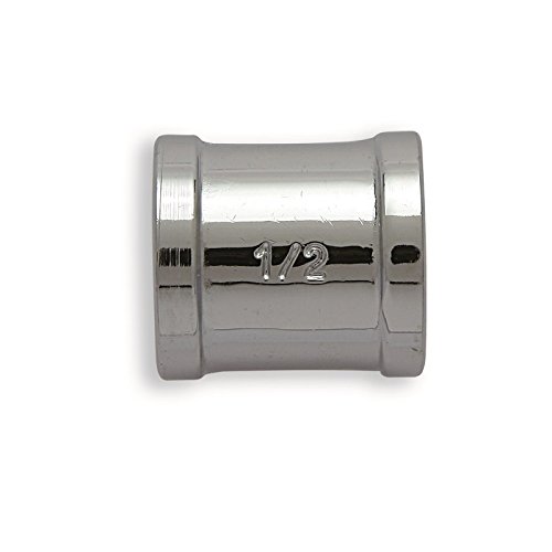 Acquastilla 102658 Manicotto Pesante Ff In Ottone Cromato, Multicolore