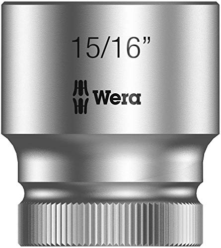 Wera, 8790 Hmc Bussola Per Cricchetto Zyklop Con Attacco Da 1/2", 15/16 Pollice