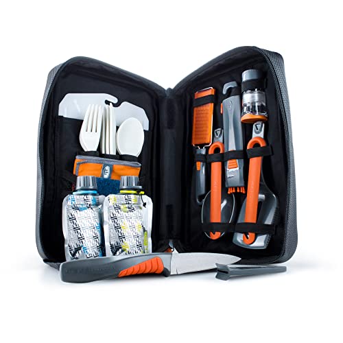 Gsi Outdoors - Kit Destination Kitchen Set Da Cucina Portatile Da 24 Pezzi. Per Viaggio Camper Escursione