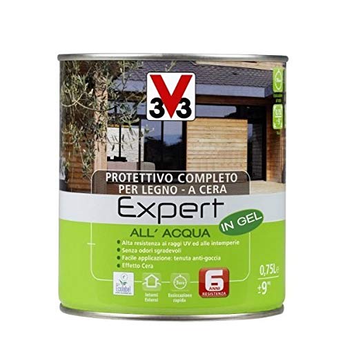 Impregnante Acqua V33 Expert Lt. 3,00 Noce Scuro